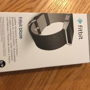Fitbit Blaze Leather Accessory Band & Frame